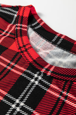 Peppermint Plaid Christmas Pajamas