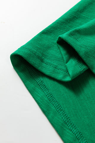 Henley Christmas Top - Green