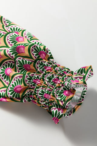 Peacock Petals Sweater - Beige