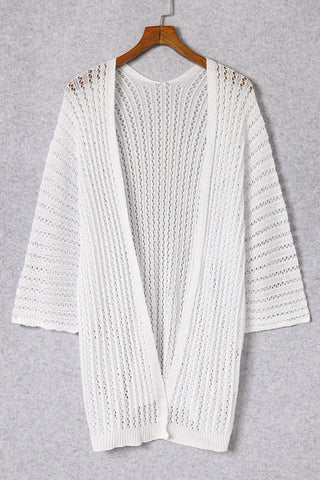 Lightweight Cardigan - White