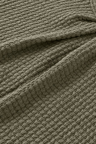 Crochet Back Top - Olive