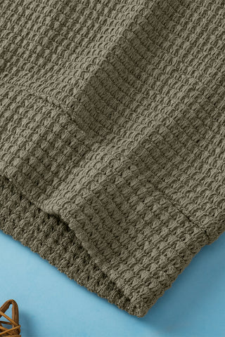 Crochet Back Top - Olive