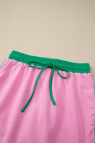 Skirt Set - Pink and Green