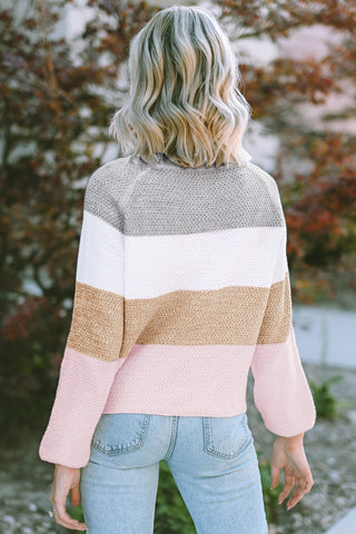 Henley Pastel Sweater