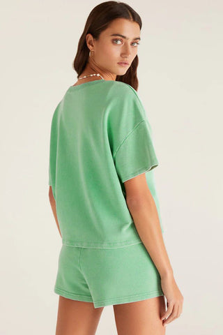 Casual Saturday Short Set - Lime