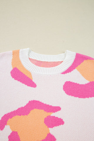 Pink Lemonaid Animal Print Cardigan