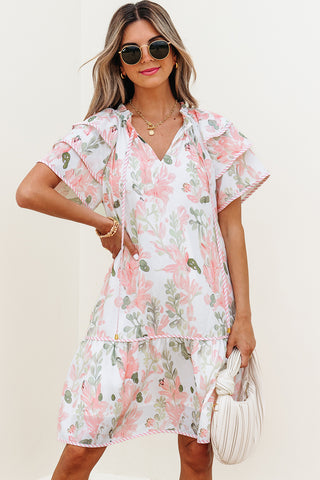 Pretty Pink Shift Dress