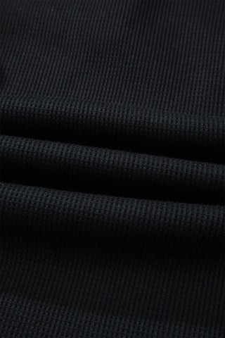 Denim Details Dress - Black - Ships between 6/16- 6/19