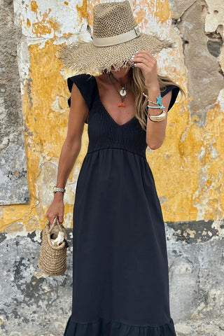 Sweet Summer Maxi Dress -  Black