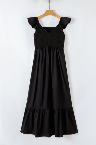 Sweet Summer Maxi Dress -  Black