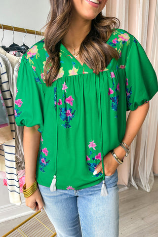 Fresh Spring Morning Top - Green - Ships 5/12