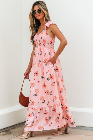 Sweet Summer Maxi Dress -  Daisy Print