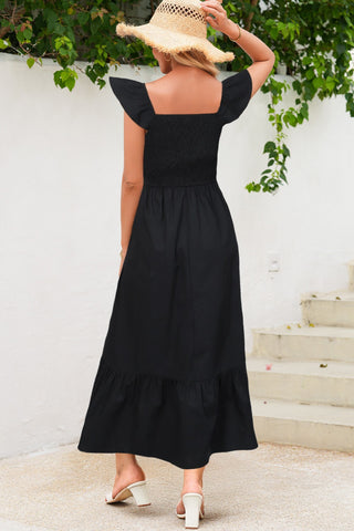 Sweet Summer Maxi Dress -  Black