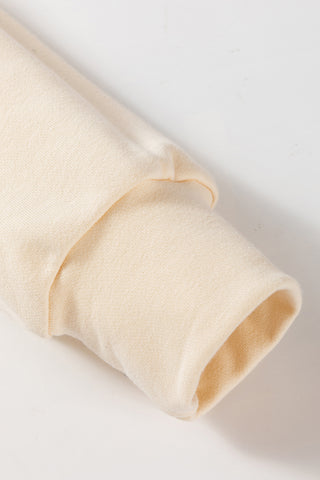 Bow Back Sweatshirt - Apricot
