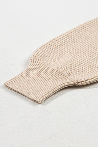 Bow Back Sweater - Apricot