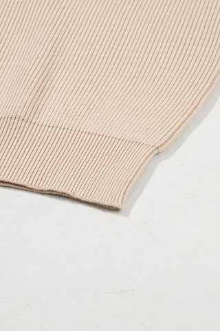Bow Back Sweater - Apricot