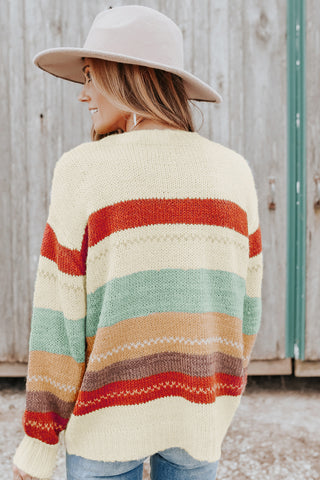 Muted Pastels Sweater