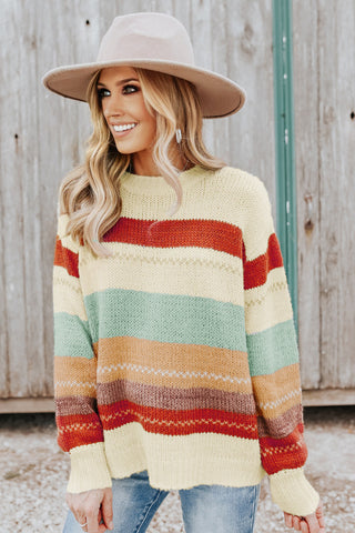 Muted Pastels Sweater