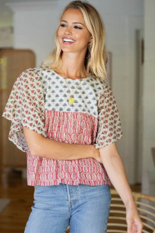 Whatever Way the Wind Blows Boho Top