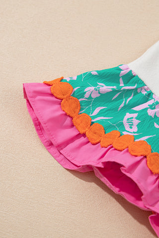 Summer Frills Top - White