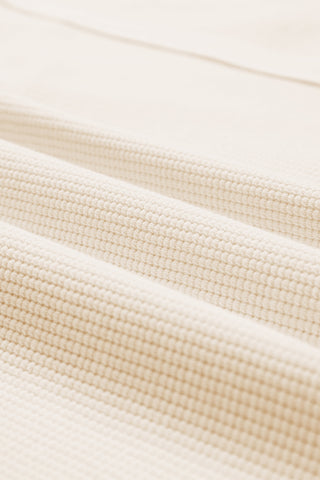 Fall Embrace Flowy Top - Off White