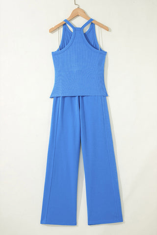 Racerback Two Piece Set - Blue