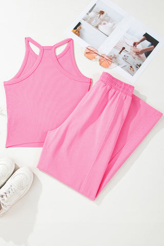 Racerback Two Piece Set - Pink