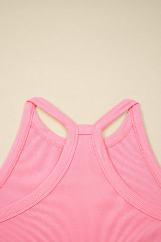 Racerback Two Piece Skort Set - Pink
