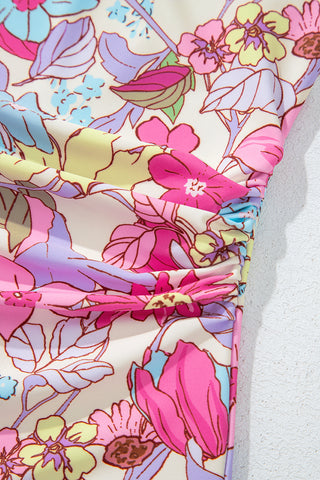 Tropical Blooms Tummy Control Swimsuit