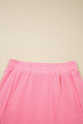 Racerback Two Piece Skort Set - Pink