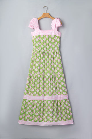 Pink and Green Sundress