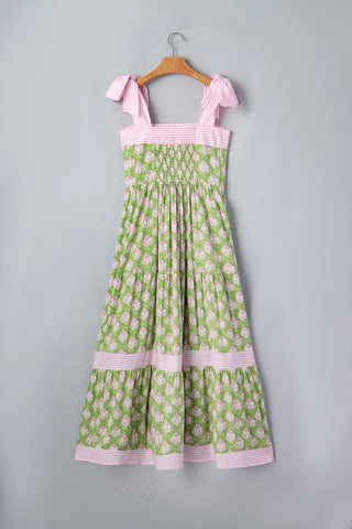 Pink and Green Sundress
