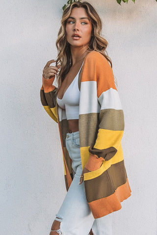 Super Soft Striped Cardigan