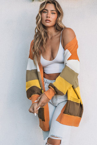 Super Soft Striped Cardigan