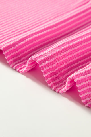 Electric Dreams Top - Bright Pink