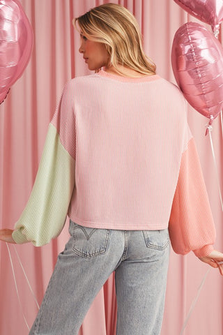 Electric Dreams Top - Pale Green