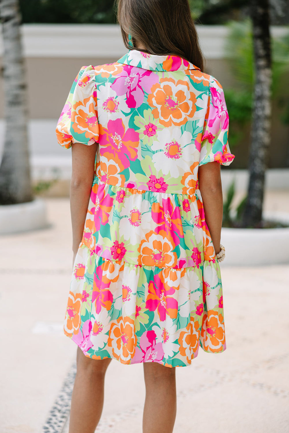 Summer Vibes Floral Shift Dress - Pink Summer Vibes Floral Shift Dress - Pink