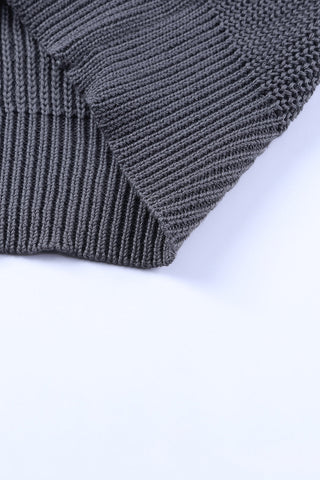 Sunset Palette Striped Sweater - Burgundy