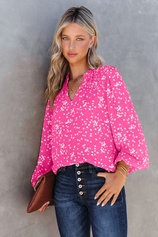 Hot Pink Blouse