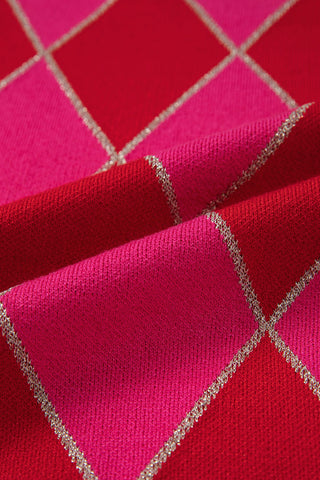 Rhombus Sweater - Red