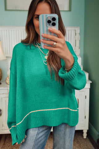 Oversized Sweater - Green