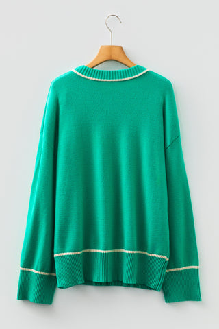 Oversized Sweater - Green