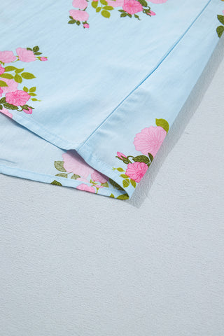 Soft Pastel Bluebell Top