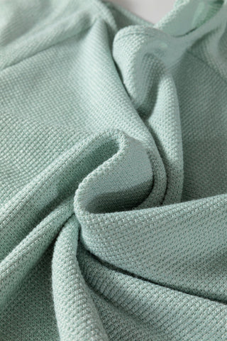 Textured Mint Dolman Sleeve Top