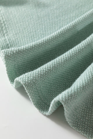 Textured Mint Dolman Sleeve Top