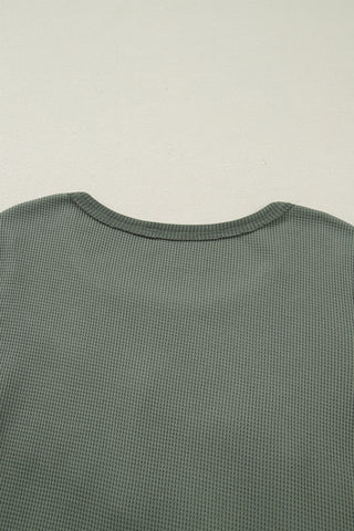 Mixed Pattern Spring Thermal - Green