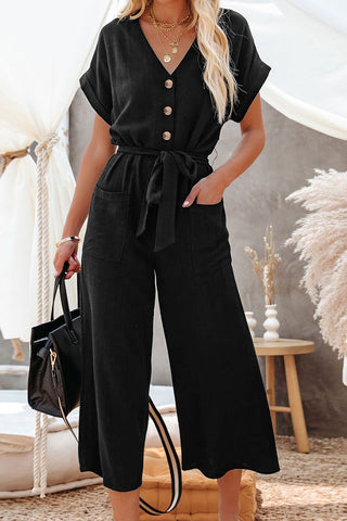 Sophisticated Style Jumpsuit - Black