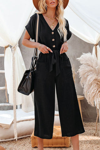 Sophisticated Style Jumpsuit - Black