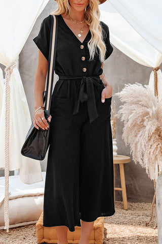 Sophisticated Style Jumpsuit - Black