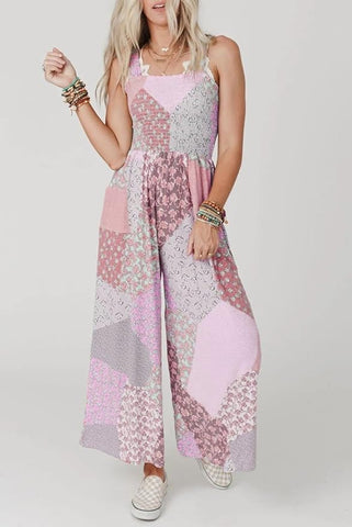 Retro Jumpsuit - Pink